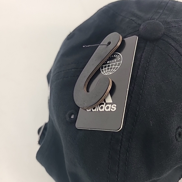 NEW Adidas Black Aeroready Cap Hat Men’s Adjustable Fit NWT - Picture 5 of 7